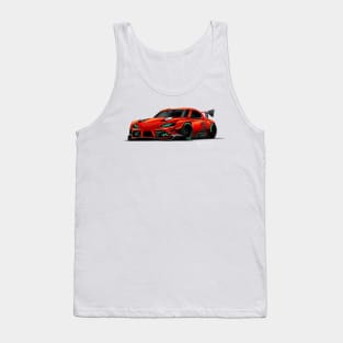 SUPRA illustration-- Digital design Art print by ASAKDESIGNS. Tank Top